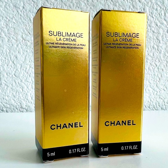CHANEL Other - 2x CHANEL Sublimage La Creme Moisturizer 5ml Travel Size